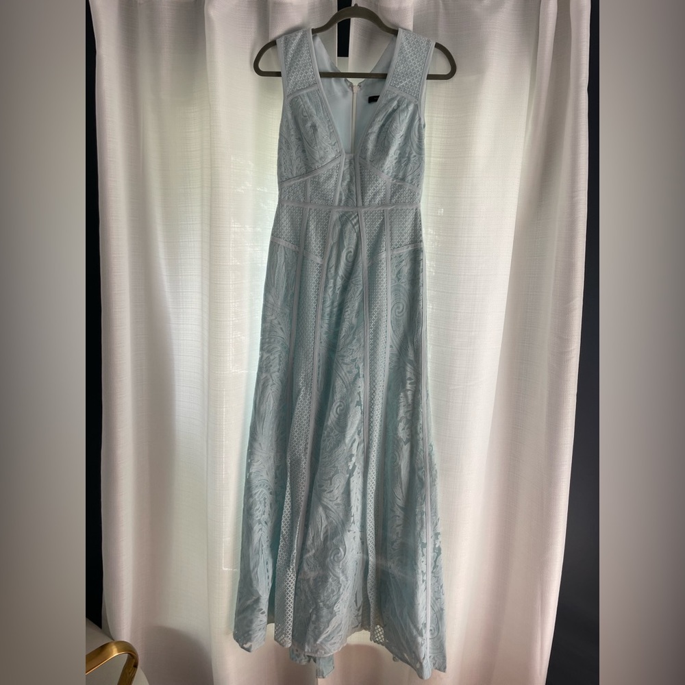 BCBG Elisha Sleeveless Lace Gown size 4